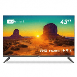 Imagem da oferta Smart TV HQ 43" LED Ultra HD 2 HDMI 2 USB Wi-Fi - HQSTV43NY