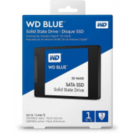 Imagem da oferta SSD WD Blue 1TB Sata III Leitura 560MBs e Gravação 530MBs - WDS100T2B0A