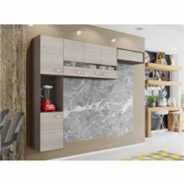 Imagem da oferta Cozinha Compacta Poquema Luana com 7 Portas - Cozinha Compacta