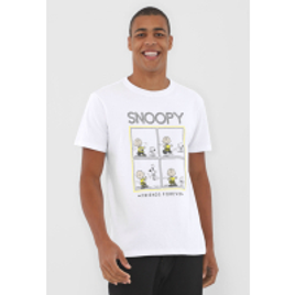 Imagem da oferta Camiseta Snoopy Friends Forever Branca
