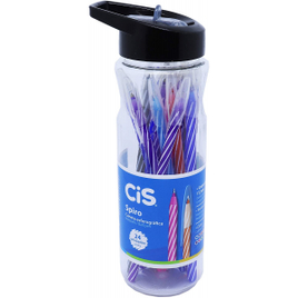Caneta Esferográfica CIS Spiro 52.0600 - 24 Unidades