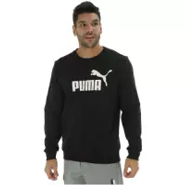 Imagem da oferta Blusão de Moletom Puma Ess Logo Crew Sweat FL Big Logo
