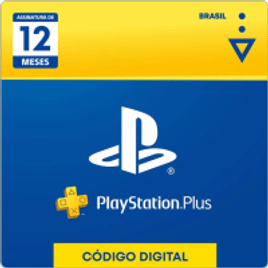 Imagem da oferta Assinatura PlayStation Plus 12 Meses Digital