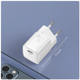Imagem da oferta Carregador Portátil Baseus USB Tipo-C 20W Mini