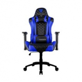 Imagem da oferta Cadeira Gamer Thunderx3 TGC12 Preto Com Azul TGC-BB