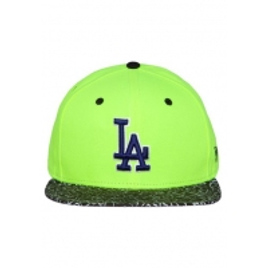 Imagem da oferta Boné New Era 950 Flect Hook Los Angeles Dodgers  MLB Verde