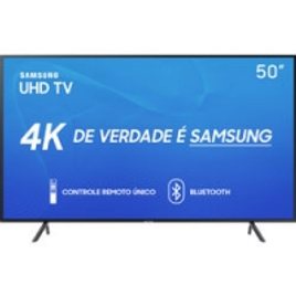 Imagem da oferta Smart TV LED 50" Samsung 50RU7100 Ultra HD 4K com Conversor Digital 3 HDMI 2 USB Wi-Fi