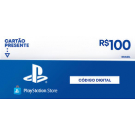 R$100 PlayStation Store - Cartão Presente Digital