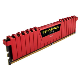 Imagem da oferta Memoria Corsair Vengeance LPX 8GB (1x8) DDR4 2666MHz Vermelho CMK8GX4M1A2666C16R
