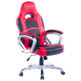 Imagem da oferta Cadeira Gamer Interlagos Preta e Vermelha
