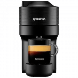 Imagem da oferta Máquina de Café Nespresso Vertuo Pop com Kit Boas-Vindas Preta Preto / 110