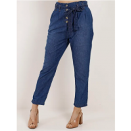 Imagem da oferta Calça Clochard Jeans Feminina Azul