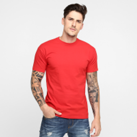 Imagem da oferta Camiseta Blank Basic - Vermelho