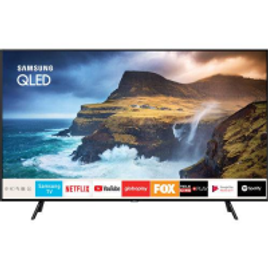 Imagem da oferta Smart TV QLED 55" Samsung QN55Q70RAGXZD Ultra HD 4K com conversor Digital 4 HDMI 2 USB Wi-Fi Pontos Quânticos 120Hz