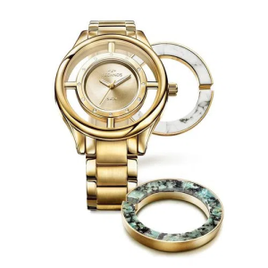Imagem da oferta Relógio Technos Signature Feminino Dourado - GL30FK4X