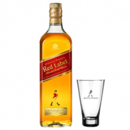 Imagem da oferta Whisky Johnnie Walker Red Label 1 Litro + Copo Highball