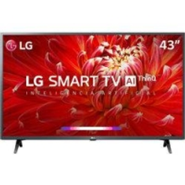 Imagem da oferta Smart TV LED 43'' Full HD LG 43LM6300 3 HDMI 2 USB Wi-Fi ThinQ AI