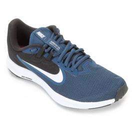 Imagem da oferta Tênis Nike Downshifter 9 Feminino - Azul e Branco Tam. 34