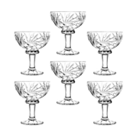 Imagem da oferta Conjunto 6 Taças Sobremesa Lyor Prima Cristal De Chumbo Transparente