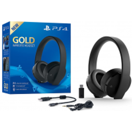 Imagem da oferta Headset Wireless PlayStation Gold New - PlayStation 4