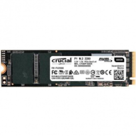 Imagem da oferta SSD Crucial P1 500GB M.2 2280 NVMe Leitura: 1.900 MB/s Gravação: 950 MB/s - CT500P1SSD8