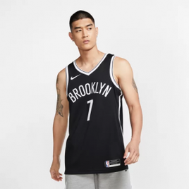Imagem da oferta Regata NBA Brooklyn Nets Kevin Durant 7 Icon Edition 2020 - Masculina