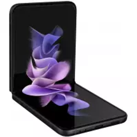 Imagem da oferta Smartphone Samsung Galaxy Z Flip3 5G Preto 128GB Tela Dobrável de 6.7" 8GB de RAM 3300mAh
