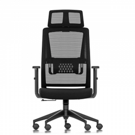 Imagem da oferta Cadeira Rise Mode Office 03 Até 100Kg Braço 2D Tela Mesh Preto - RM-CO-03-BK
