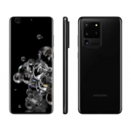 Imagem da oferta Smartphone Samsung Galaxy S20 Ultra 512GB Cosmic - Black 16GB RAM 6,9” Câm Quádrupla + Selfie 40MP