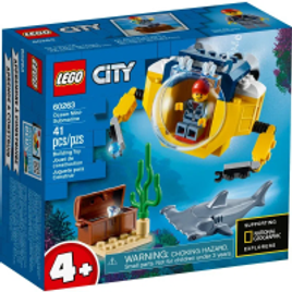 Imagem da oferta City: Mini Submarino Oceânico 60263 - Lego