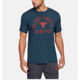 Imagem da oferta Camiseta Under Armour x The Rock - Blood Sweat Respect - Masculina