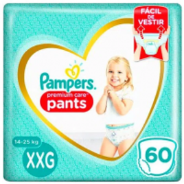 Imagem da oferta Fralda Pampers Pants Premium Care top XXG - 60 Unidades