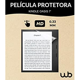 Película Kindle Oasis - WB Fosca Anti-Risco Anti-Poeira Anti-Uv