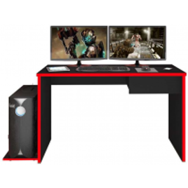 Imagem da oferta Mesa para Computador Notebook Desk Game DRX 8000 Preto/Vermelho – Mpozenato