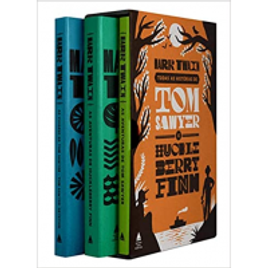 Imagem da oferta Box Livros Todas as Histórias de Tom Sawyer e Huckleberry Finn