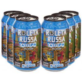 Imagem da oferta Kit de Cervejas Roleta Russa Easy IPA Sem Álcool e Sem Glúten