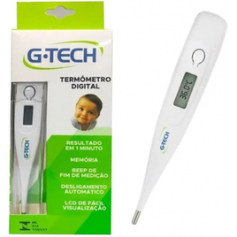 Termômetro Digital Gtech Clínico Branco - G-Tech