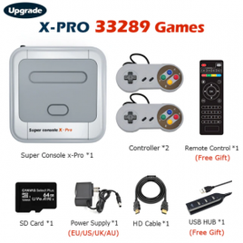 Imagem da oferta Console Super Console X Pro 33289 Games + 2 Controles