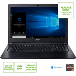 Imagem da oferta Notebook Acer Aspire A315-41G-R87Z Ryzen 5 2500U 8GB RAM 1TB Tela HD 15.6" Radeon 535 2GB Windows 10