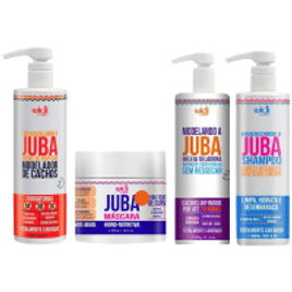 Imagem da oferta Kit Widi Care Juba - Creme De Pentear + Máscara + Geléia + Shampoo