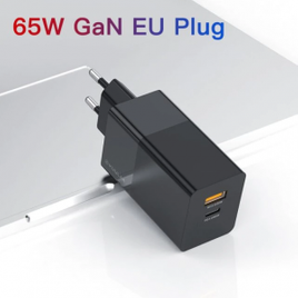 Imagem da oferta Carregador de Carga Rápida 4.0 3.0 USB Tipo C Kuulaa 65w Gan