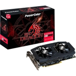 Imagem da oferta Placa de Video VGA AMD Powercolor Radeon Rx 580 8GB Red Dragon Axrx 580 8GBD5-3DHDV2/OC