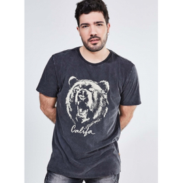 Camiseta Estonada Urso California - Masculina