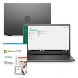Imagem da oferta Notebook Dell Inspiron i3501-M20PF 15.6" HD 10ª Geração Intel Core i3 4GB 128GB SSD Windows 10 Microsoft 365 Preto