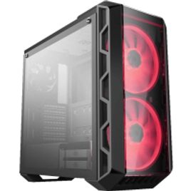 Imagem da oferta Gabinete Gamer Cooler Master Mastercase H500 RGB Mid Tower Com 3 Fans Black S-Fonte MCM-H500-IGNN-S00