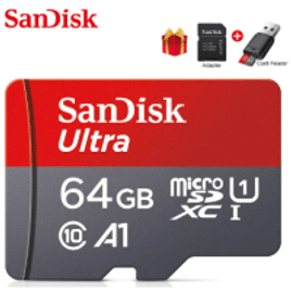 Imagem da oferta Cartão de memória SanDisk Ultra UHS-64GB Classe 10