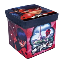 Imagem da oferta Caixa Organizadora com Tampa em MDF 2 Peças Vermelho Zippy Toys 6177