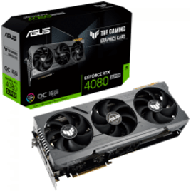 Imagem da oferta Placa de Vídeo Asus TUF Gaming NVIDIA GeForce RTX 4080 Super OC, 16GB, GDDR6X, DLSS, Ray Tracing, 90YV0KA0-M0NA00