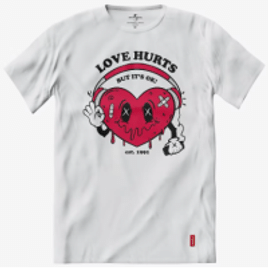 Imagem da oferta Camiseta Vários Artistas - Love Hurts