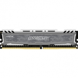 Imagem da oferta Memória RAM Crucial Ballistix Sport LT Gray 8GB 2666Mhz DDR4 - BLS8G4D26BFSTK